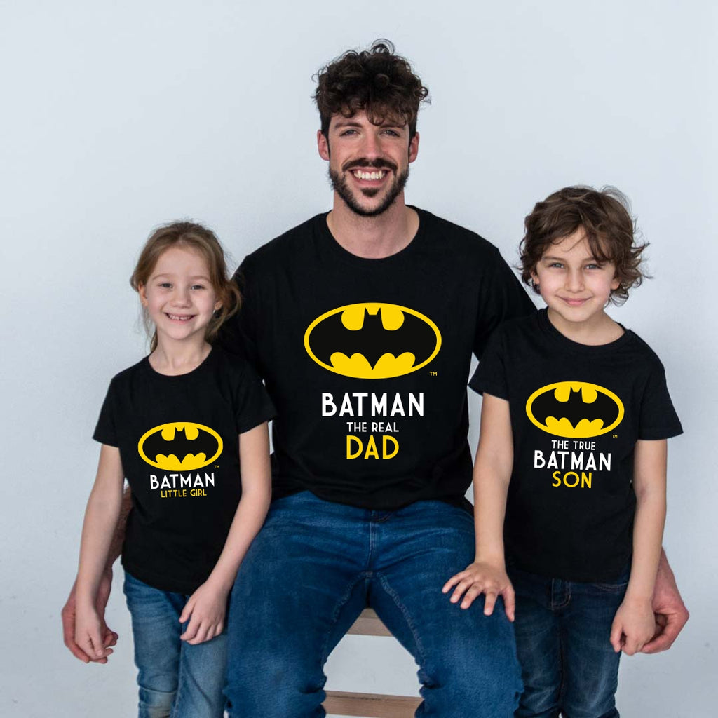Camisas Para Camisetas Iguales Familia Playeras De Batman Para