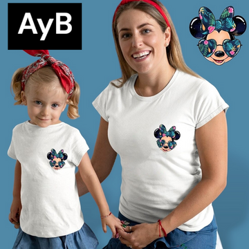 Camiseta Minnie tropical Mini