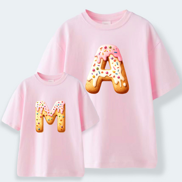 Camiseta Personalizada Inicial Cookie