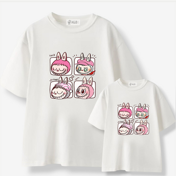 Camiseta Labubu good luck