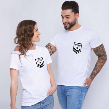 Camiseta Personalizada Militar pequeño