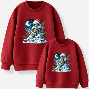 Sudadera Calavera Navidad !!