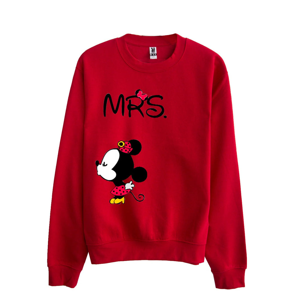 Sudadera Mrs & Mr Mouse