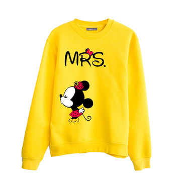 Sudadera Mrs & Mr Mouse