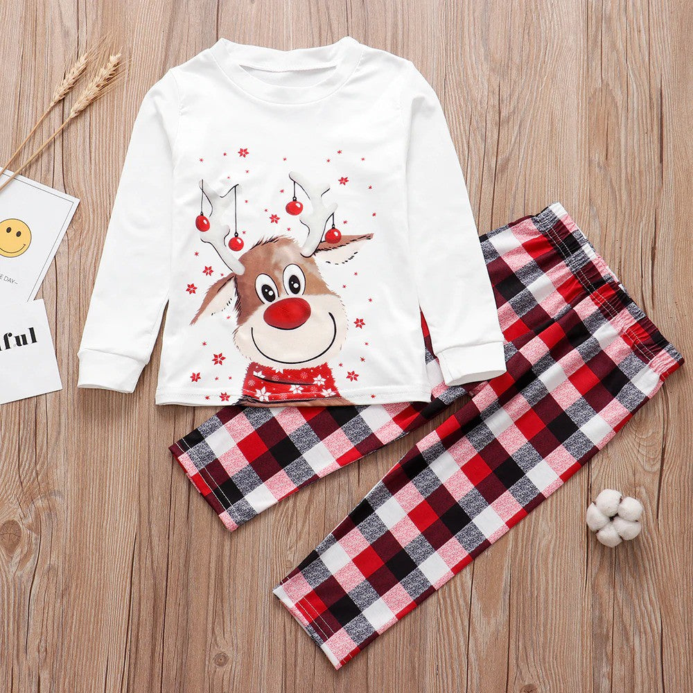 Pijama Reno Cometa Escocés navideño