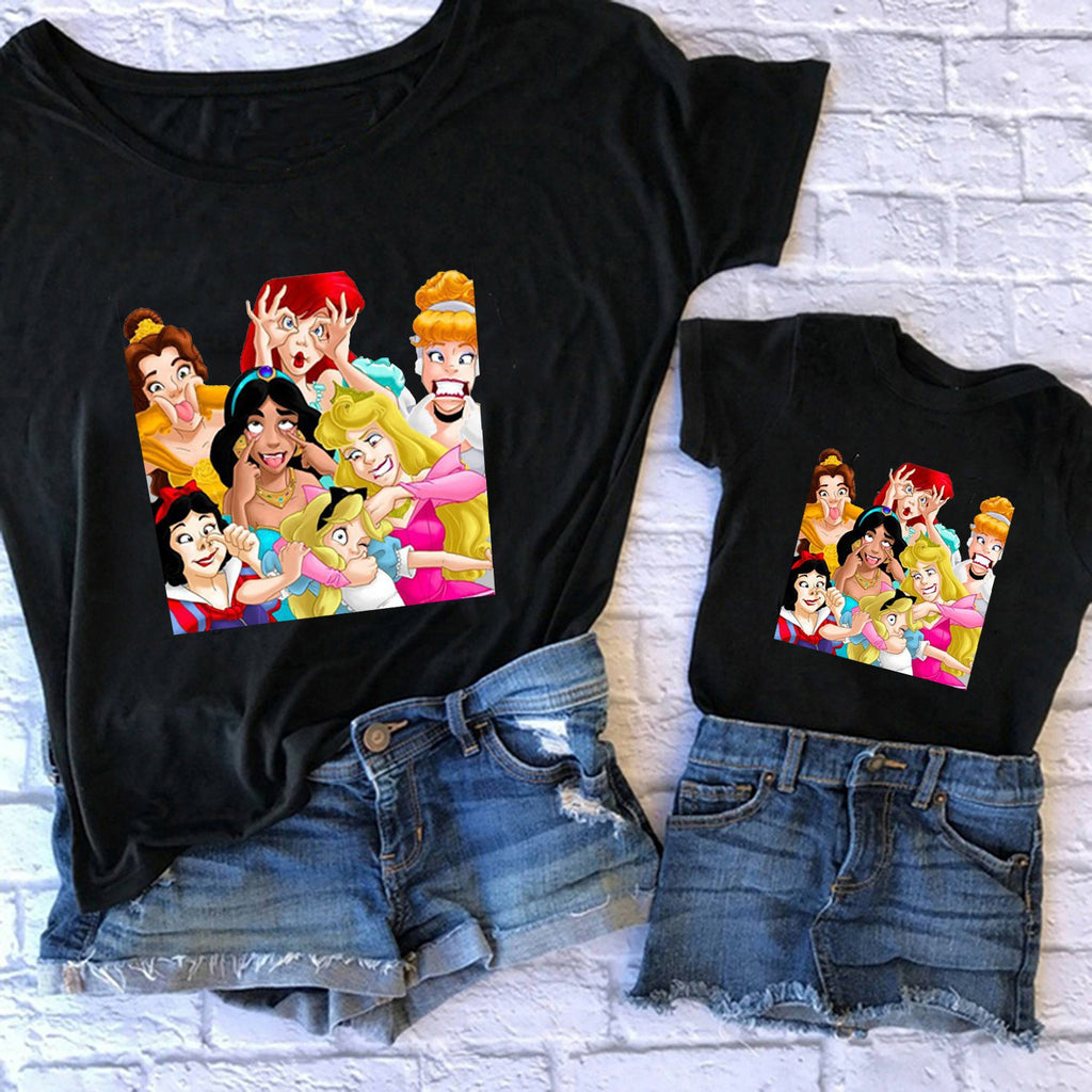 Camiseta princesas