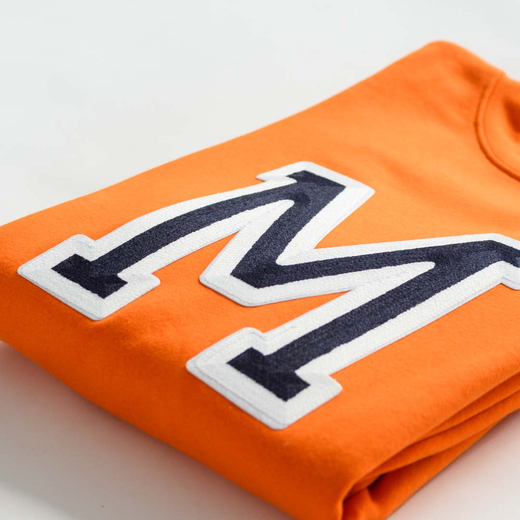 Sudadera Iniciales Naranja