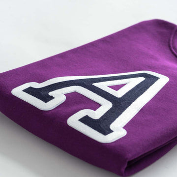 Sudadera Iniciales Violeta