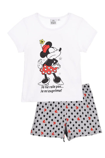 Pijama Minnie 2p je ne rale pas, je m´exprime!