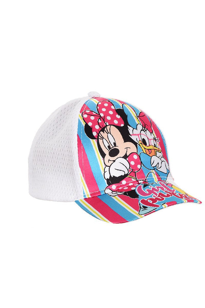 Gorra Minnie & Daisy Girl power rayas