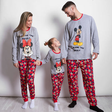 Pijama Mickey-Minnie gafotas