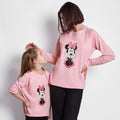 Sudadera Minnie lazo rosa