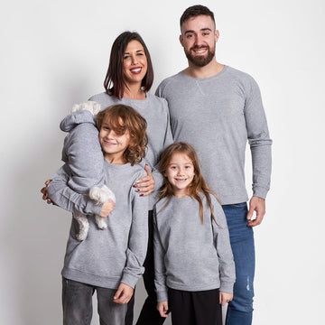 Sudadera Básica Gris