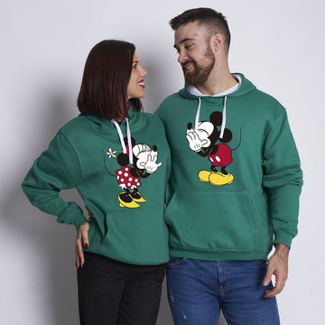 Sudadera premium Mickey & Minnie secret bicolor