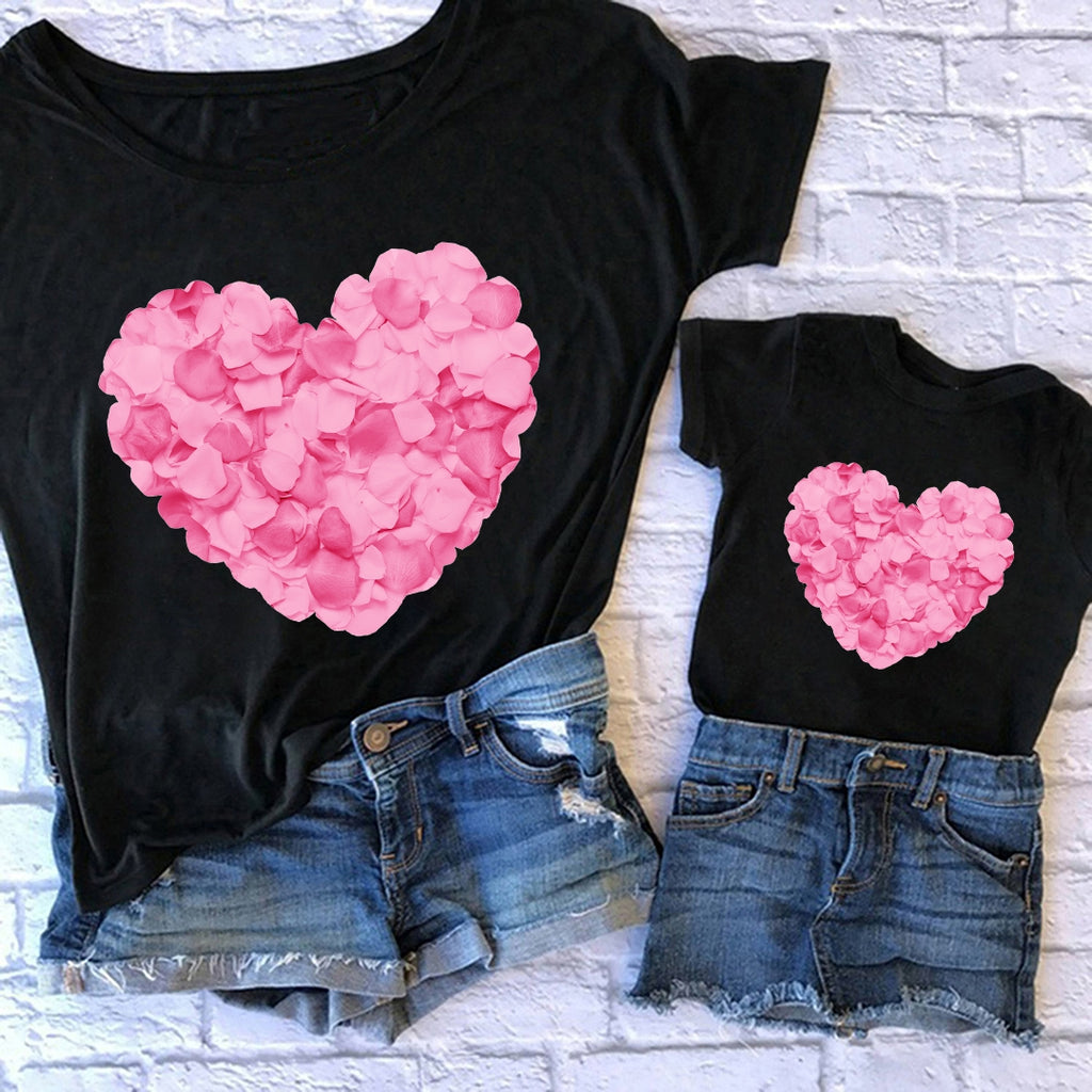 Camiseta Heart Pink