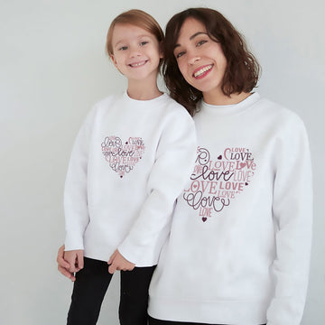 Sudadera Love heart