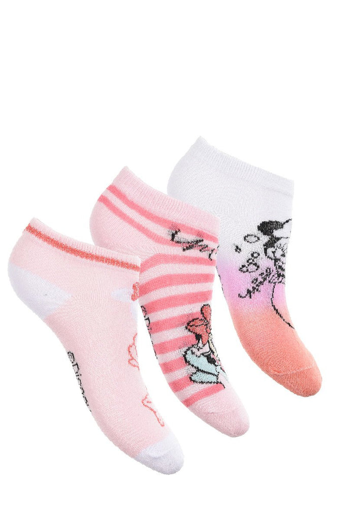 Calcetines tobilleros Minnie rayas