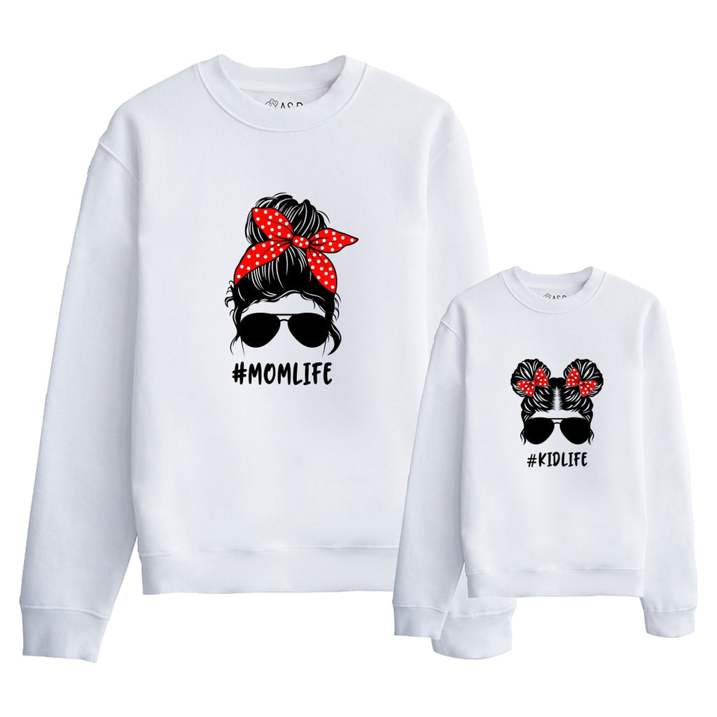 Sudadera Momlife & Kidlife