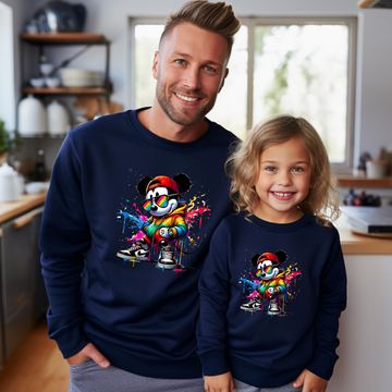 Sudadera Mickey Arcoiris