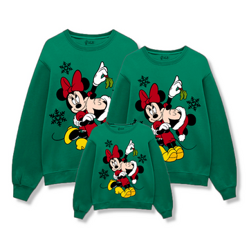 Sudadera Mickey Minnie Beso