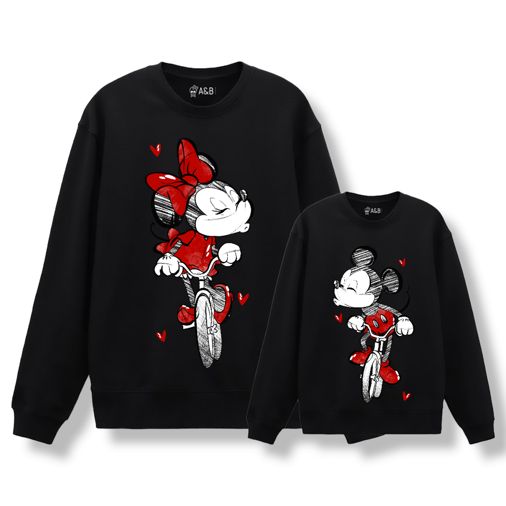 Sudadera Mickey & Minnie Loving Kiss