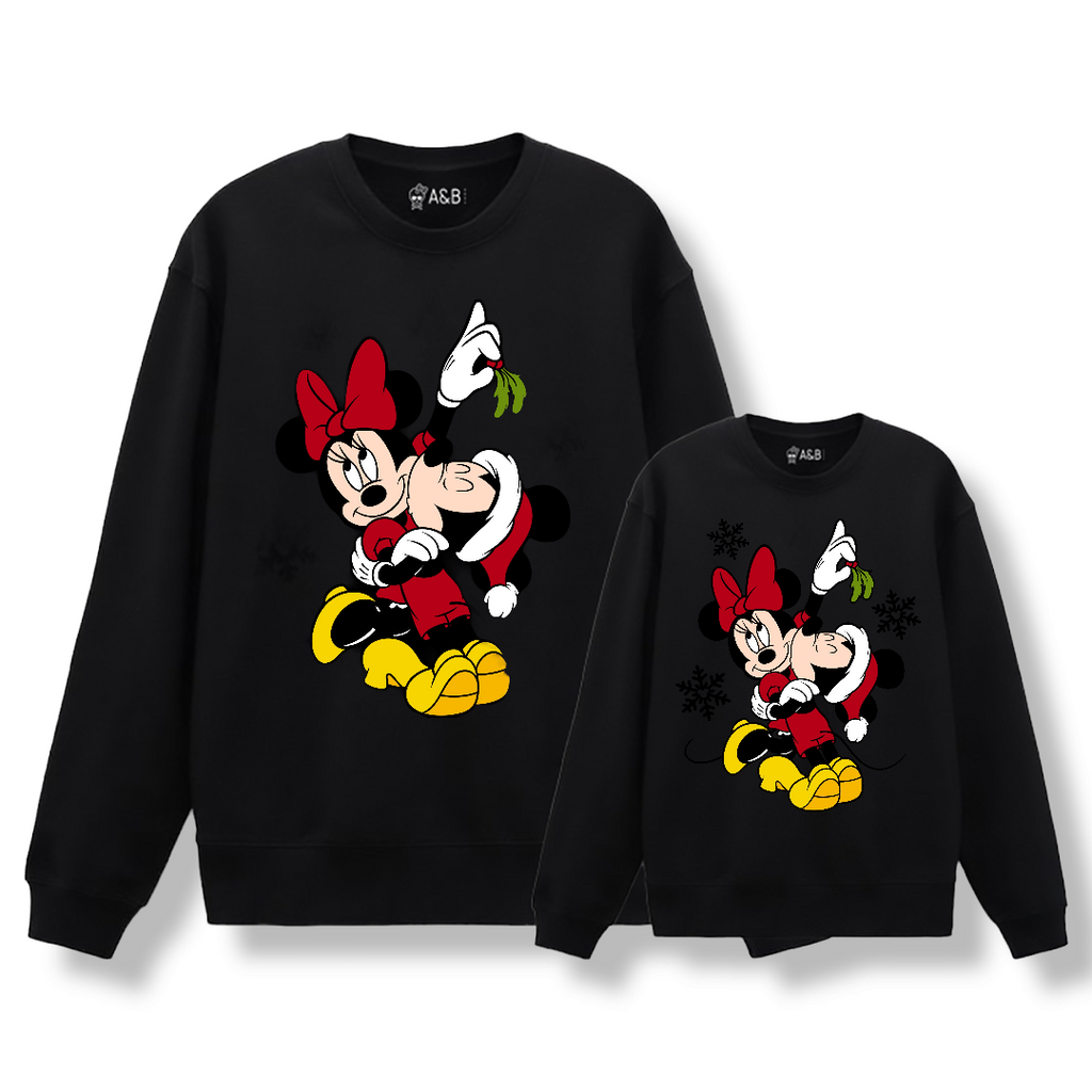 Sudadera Mickey Minnie Beso