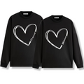 Sudadera Personalizable corazón. Sudaderas personalizables