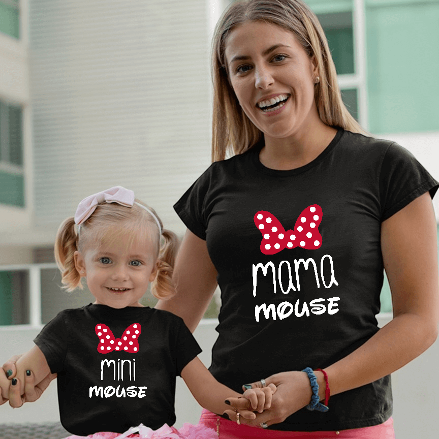 Camiseta Mama mouse mini mouse