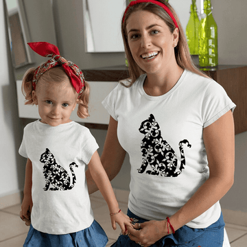 Camiseta Cat print