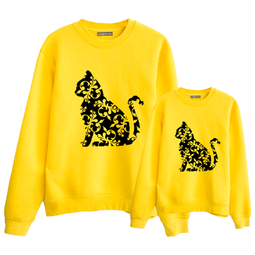 Sudadera Cat Print