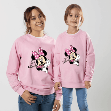 Sudadera Minnie rosa