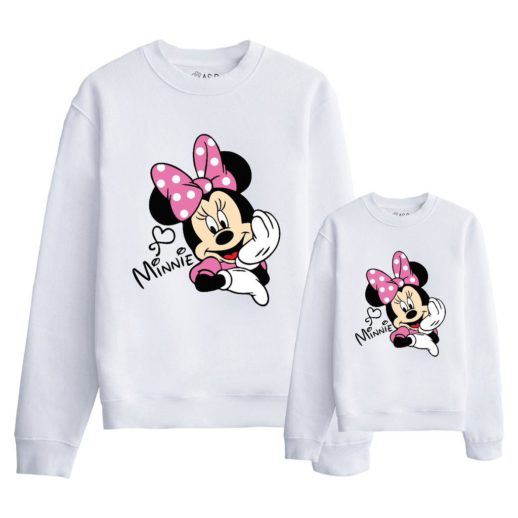 Sudadera Minnie rosa