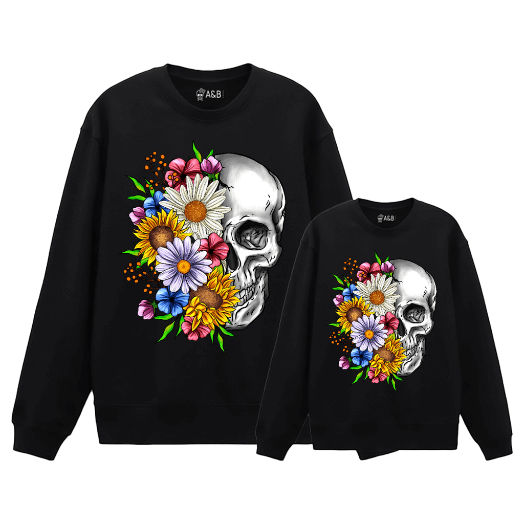 Sudadera Calavera igual para toda la familia | Sudadera igual para toda la familia