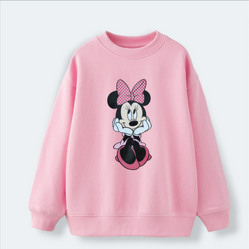 Sudadera Minnie lazo rosa