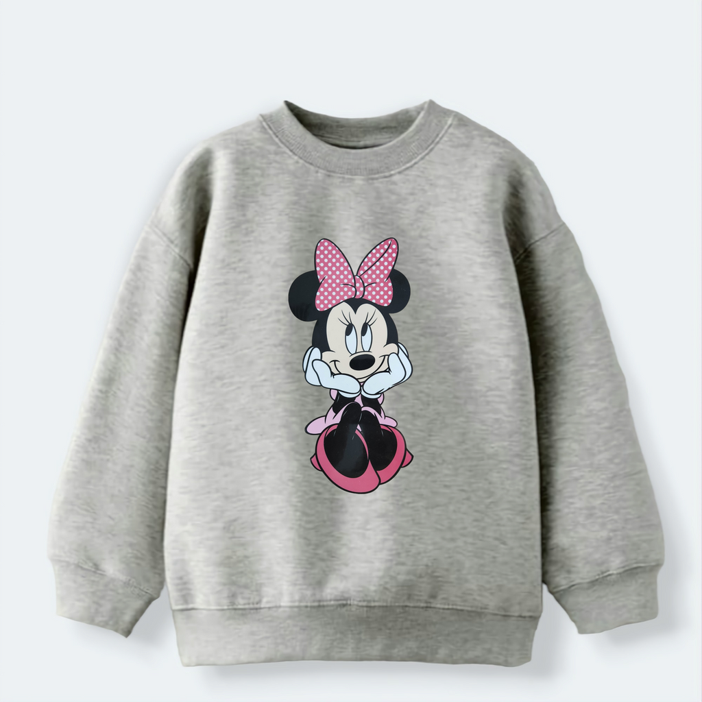 Sudadera Minnie lazo rosa