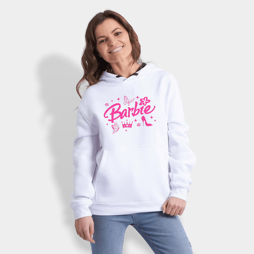 Sudadera Capucha Barbie Flower