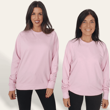 Sudadera Básica rosa