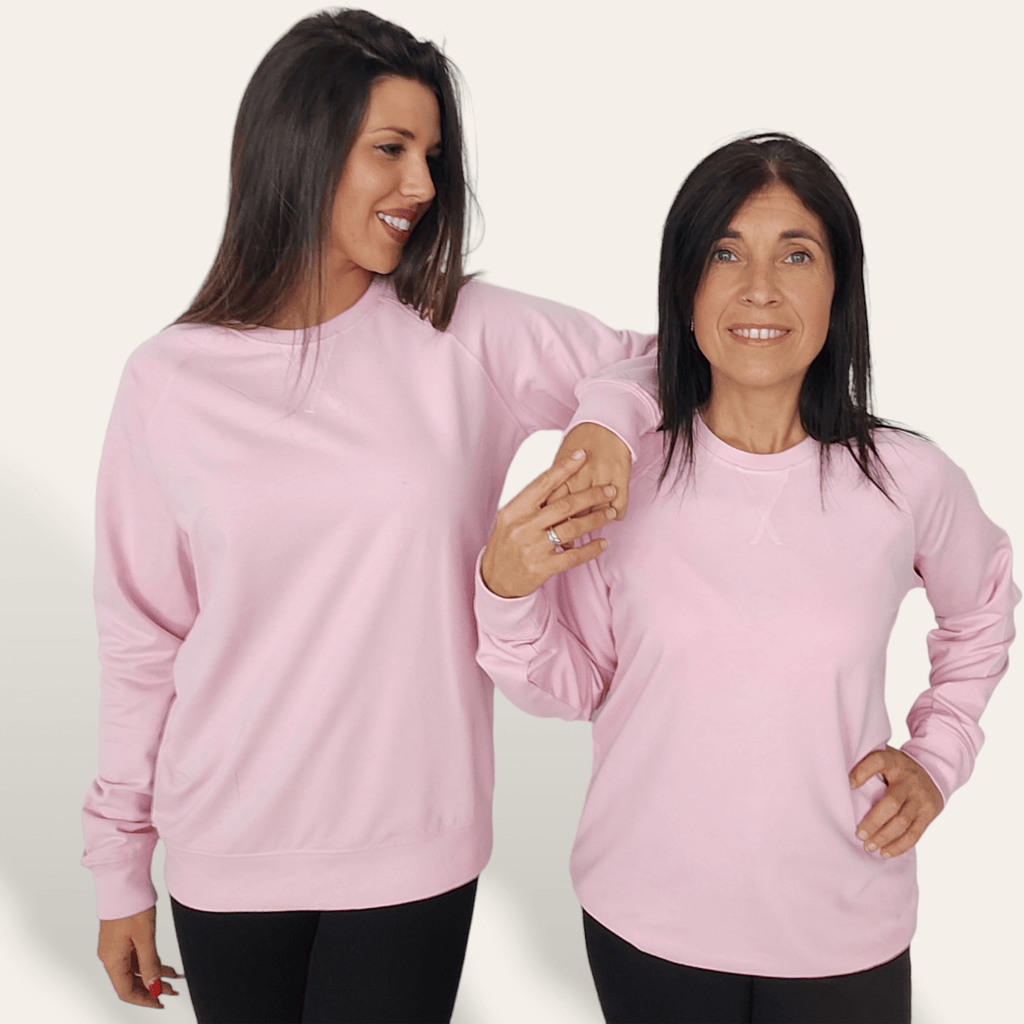 Sudadera Básica rosa