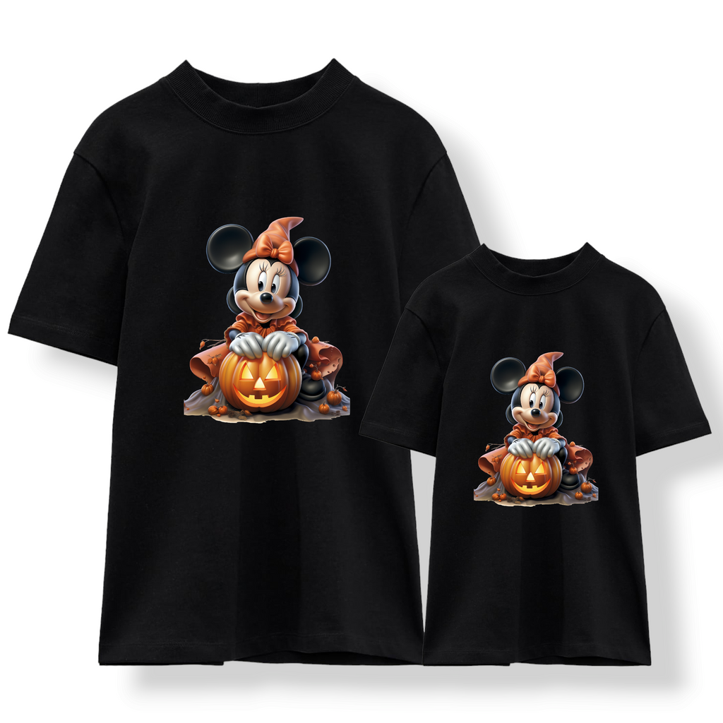 Camiseta Minnie happy calabaza