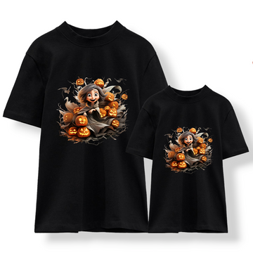 Camiseta Halloween Pumpkins