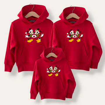 Sudadera Mickey Minnie Love Navidad premium