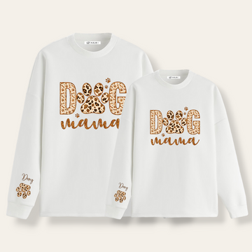 Sudadera Dog Mama Animal Print