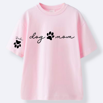 Camiseta Dog Mom Huella