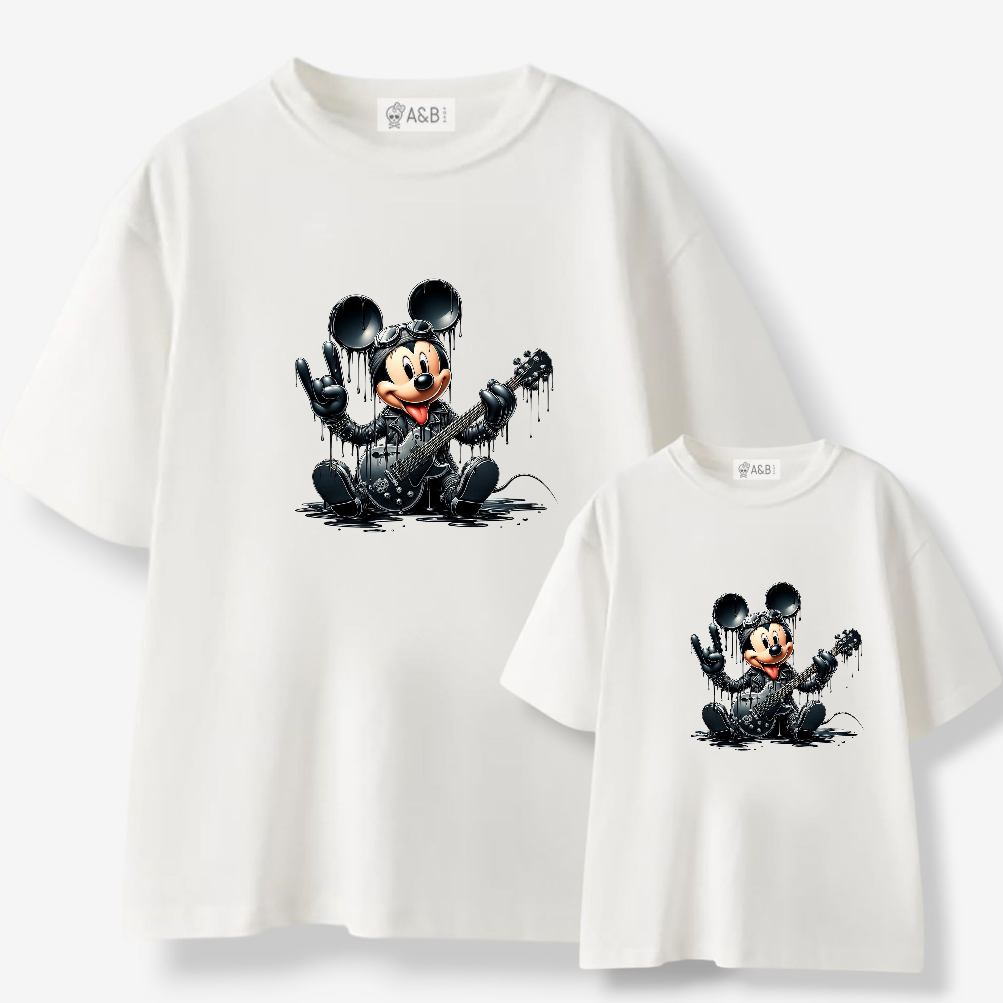 Camiseta Mickey roc&roll