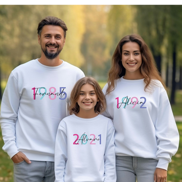 Sudadera Personalizable Colors