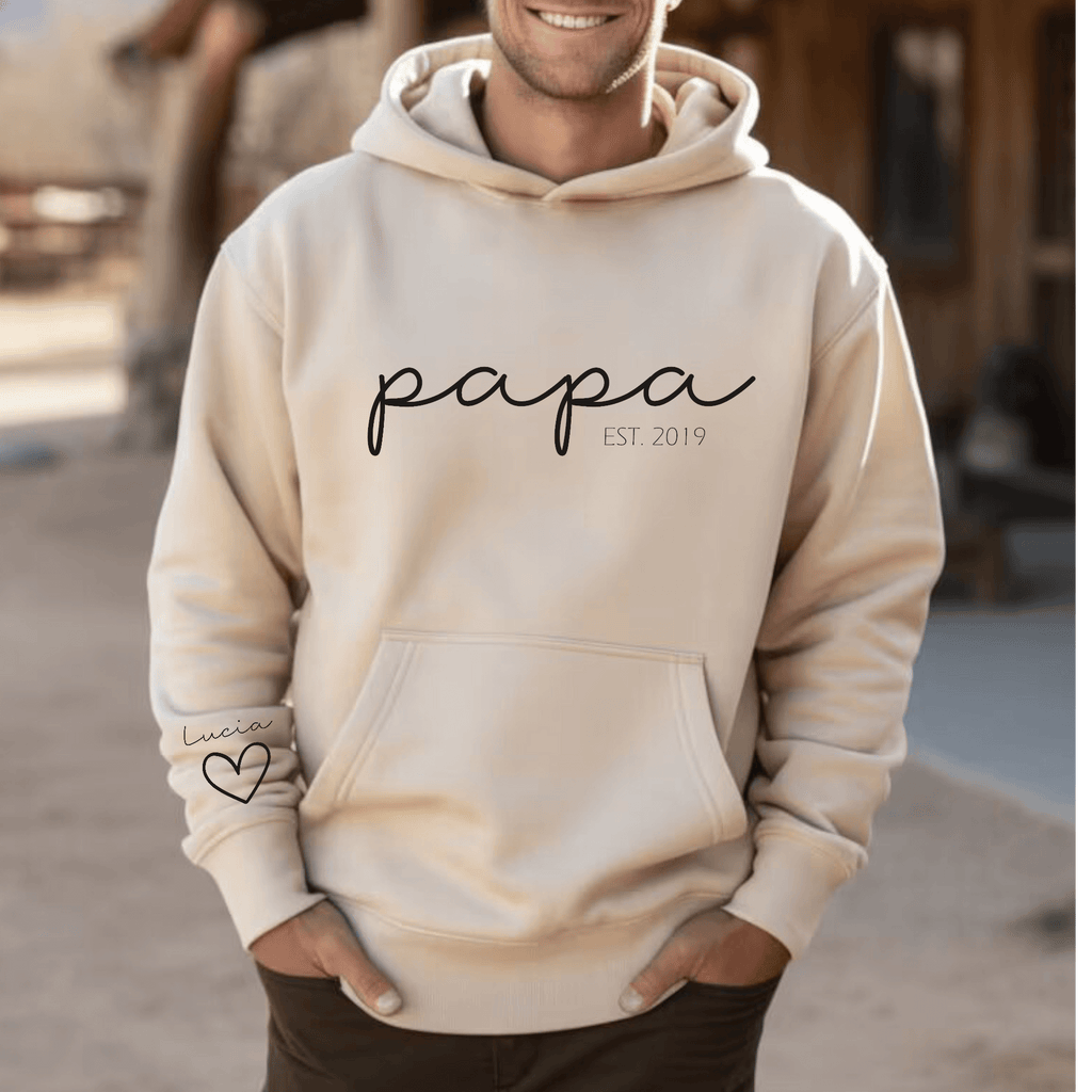 Sudadera Capucha Papa-Mama Mini Cuore