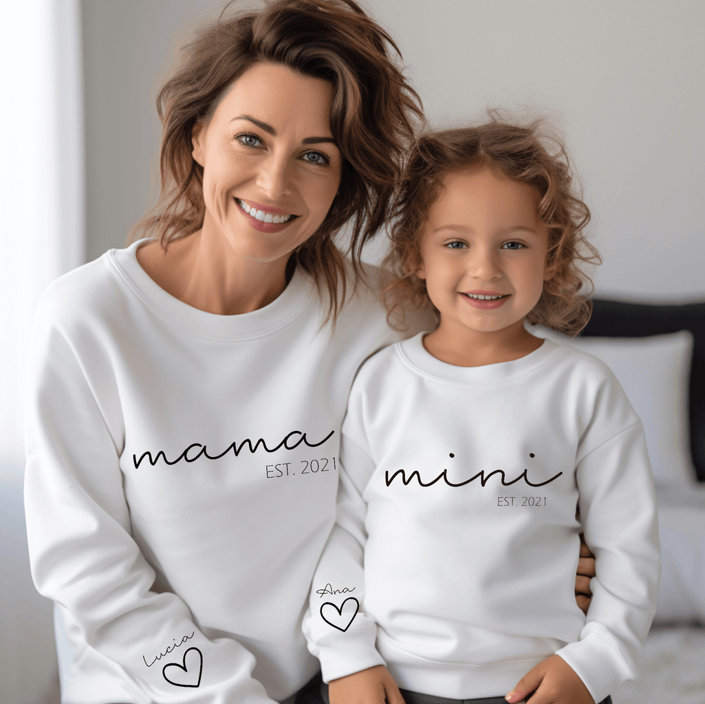 Sudadera Papa-Mama Mini Cuore