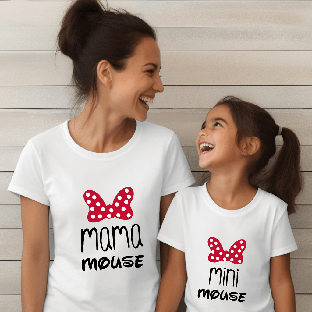 Camiseta Mama mouse mini mouse