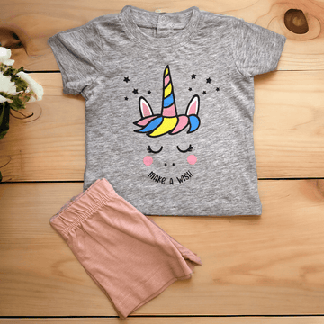 Pijama Unicornio Make a wish baby