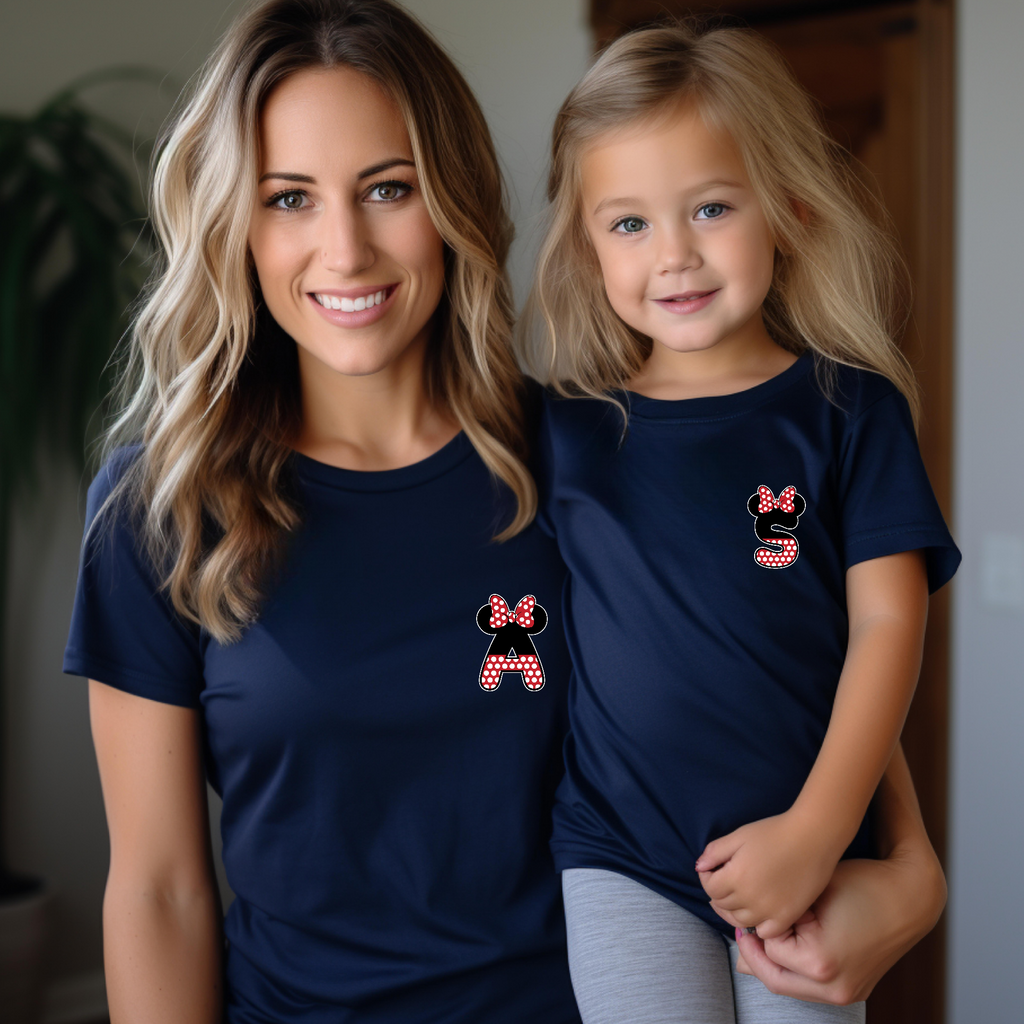 Camiseta Iniciales Disney Mini